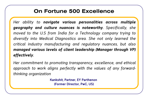 Fortune 500 Testimonial 2